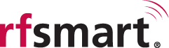 RF-SMART logo, barcode and RFID warehouse scanning partner